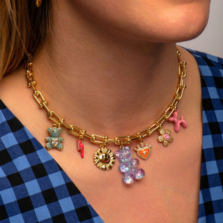 Summer Collage Necklace