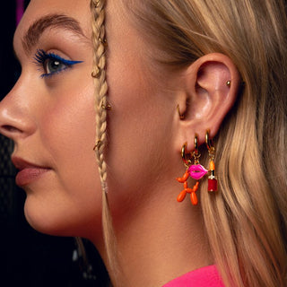 Balloon Dog Earring