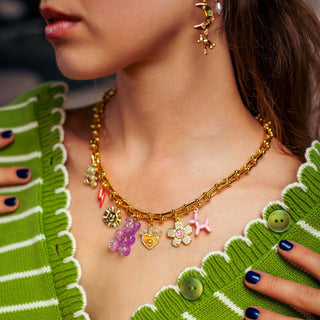 Joy Collage Necklace