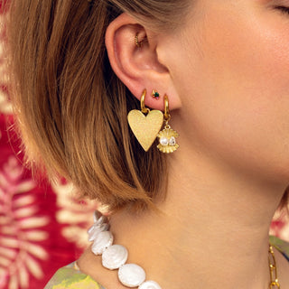 Falling in Love Glitter Earring