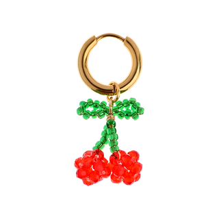 Cheeky Cherry Charm Earring