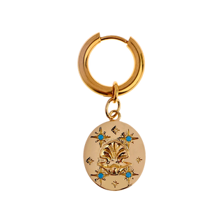 Starlit Seashell Earring