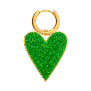 Falling in Love Glitter Earring