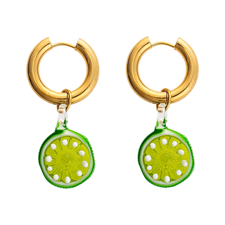 Lush Lime Earring Set