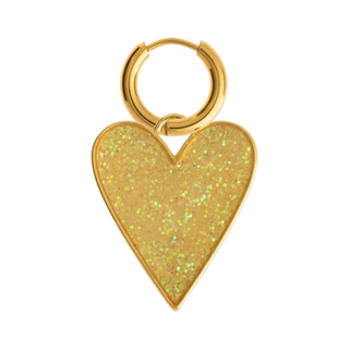 Falling in Love Glitter Earring