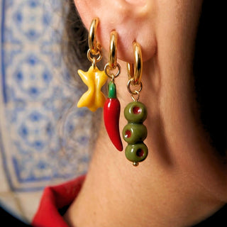 Dirty Martini Drop Earring