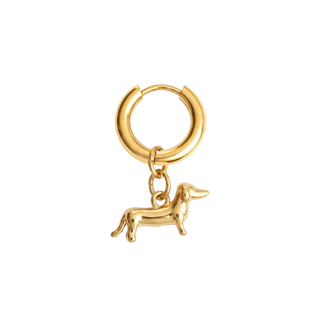 Tiny Sausage Dog Earring
