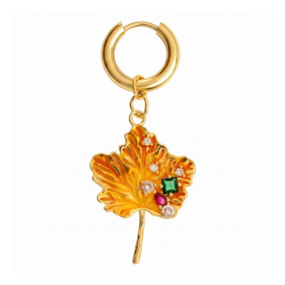 Maple Glow Earring – handmade jewelry by Anneday