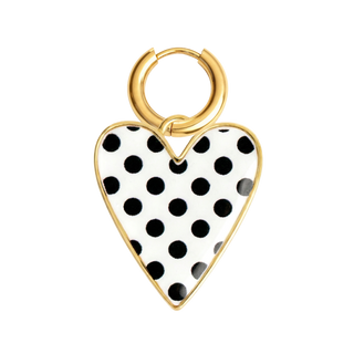 Falling in Love Earring - Polka Dot Edition
