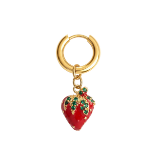 Strawberry Glam Earring