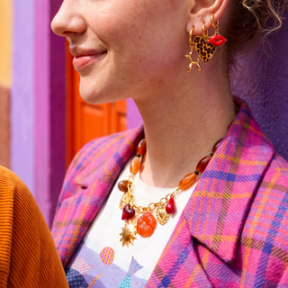 Sunlit Heart Necklace