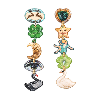 Alice in Wonderland Earring Set
