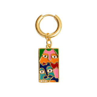 Cattitude Jewel Earring