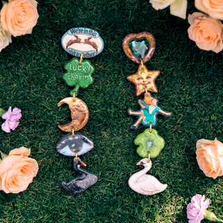 Alice in Wonderland Earring Set