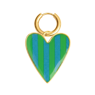 Falling in Love Earring - Stripes Edition