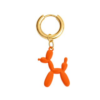 Balloon Dog Earring