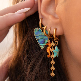 Enchanted Seahorse Earring