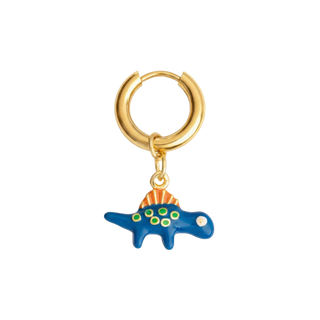 Dino Doodle Earring
