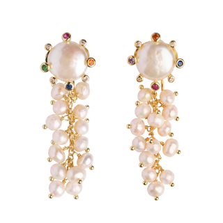 Solana Pearl Earring Set