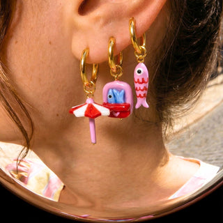 Pretty in Pink Earring - Sardine Edition