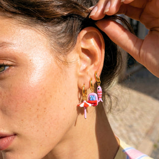 Pretty in Pink Earring - Sardine Edition