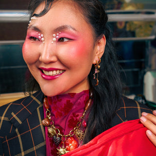 Sparkle Martini Earring