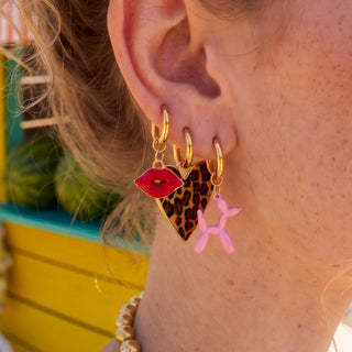 Balloon Dog Earring