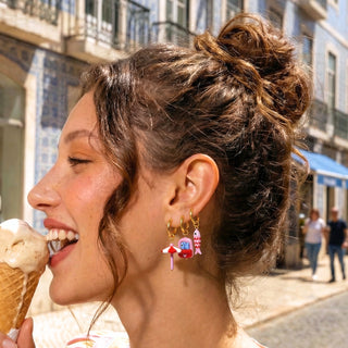 Pretty in Pink Earring - Sardine Edition