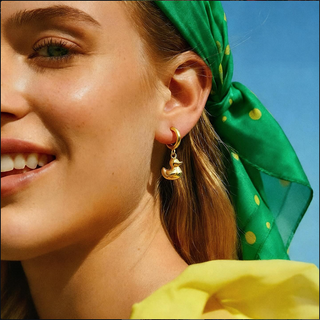 Lucky Duck Earring