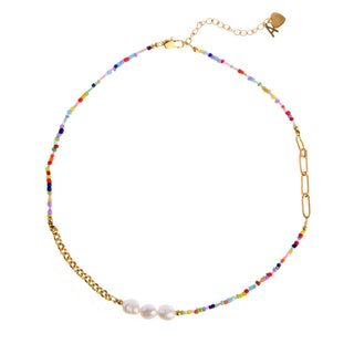 WATERCOLORS LUSTER NECKLACE