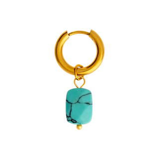 Turquoise Gem Earring