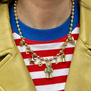 Teddy's Love Note Necklace