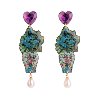 Amor em Azulejo Earring Set