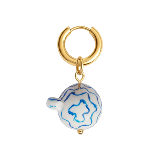 Azure Cappuccino Earring