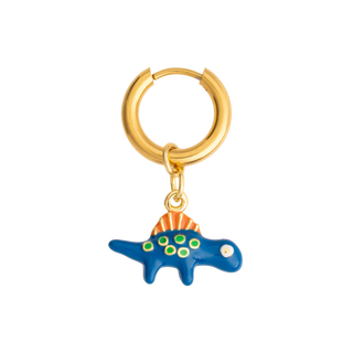 Dino Doodle Earring
