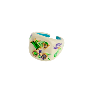 Atelier Ring - Green Gem