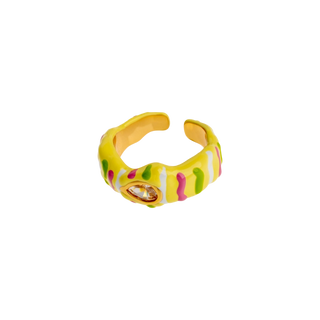 Atelier Ring - Sunburst Drip