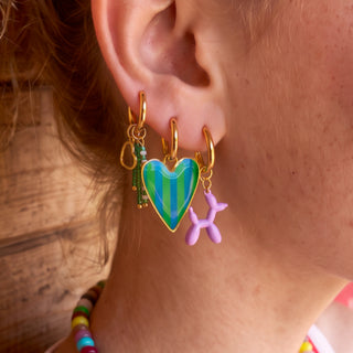 Balloon Dog Earring