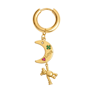 Moonbear Earring
