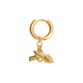 Retro Raygun Earring
