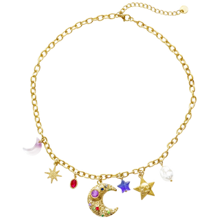 Moonlit Charms Necklace